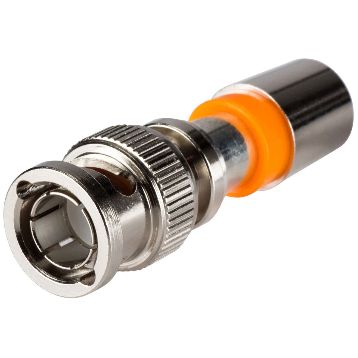 Belden FS1BNC BNC 2426 AWG RGB Mini Coax Compression Connector Orange